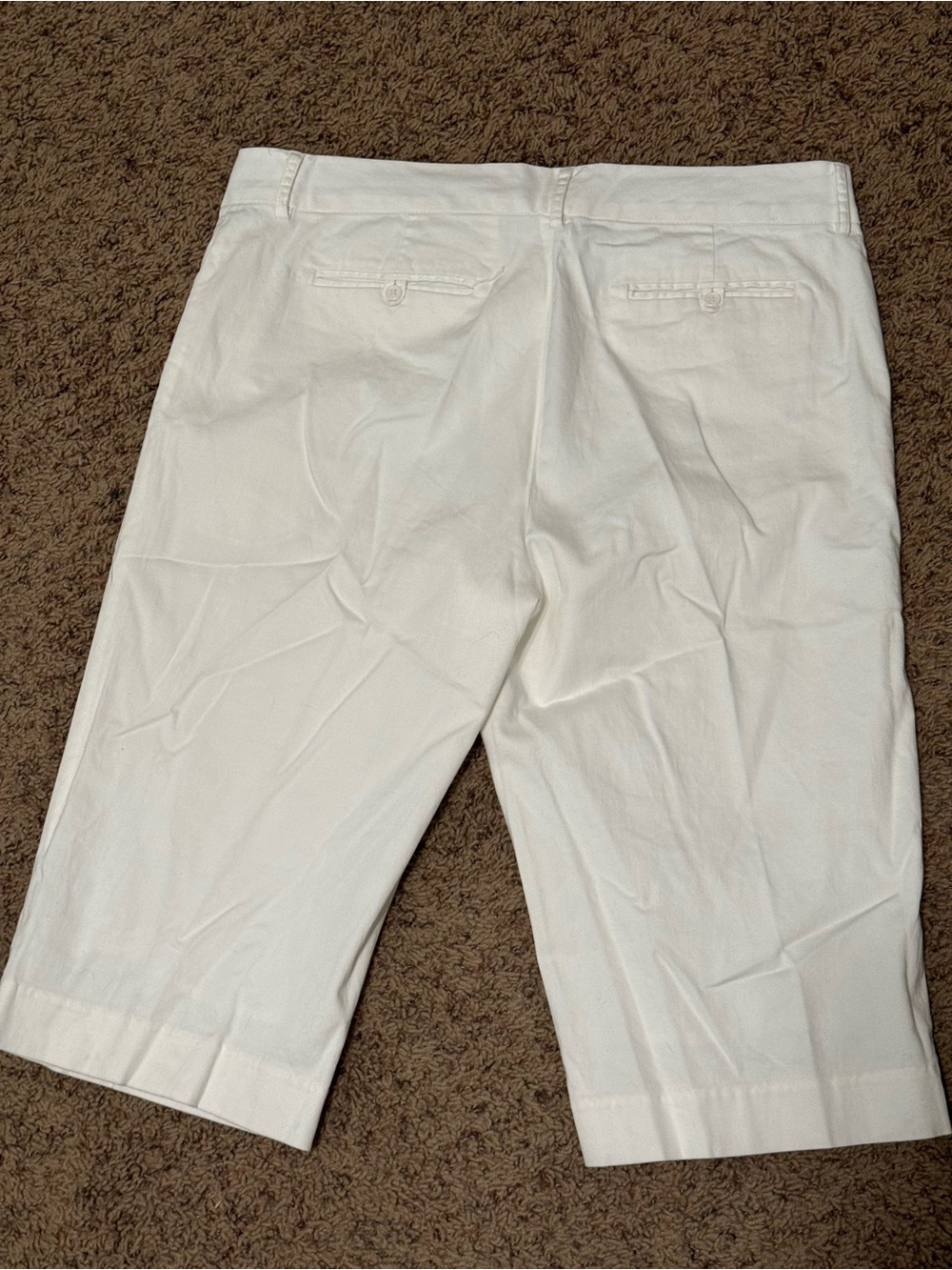 KUT FROM THE KLOTH White Capri Pants Size 14 Like New